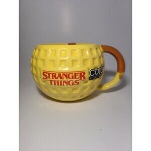 Stranger Things Eggo Waffle Type BIG Mug Cup Eleven NETFLX Netflix Eggo NEW